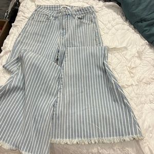 KanCan size 27 flare stripe Jean
